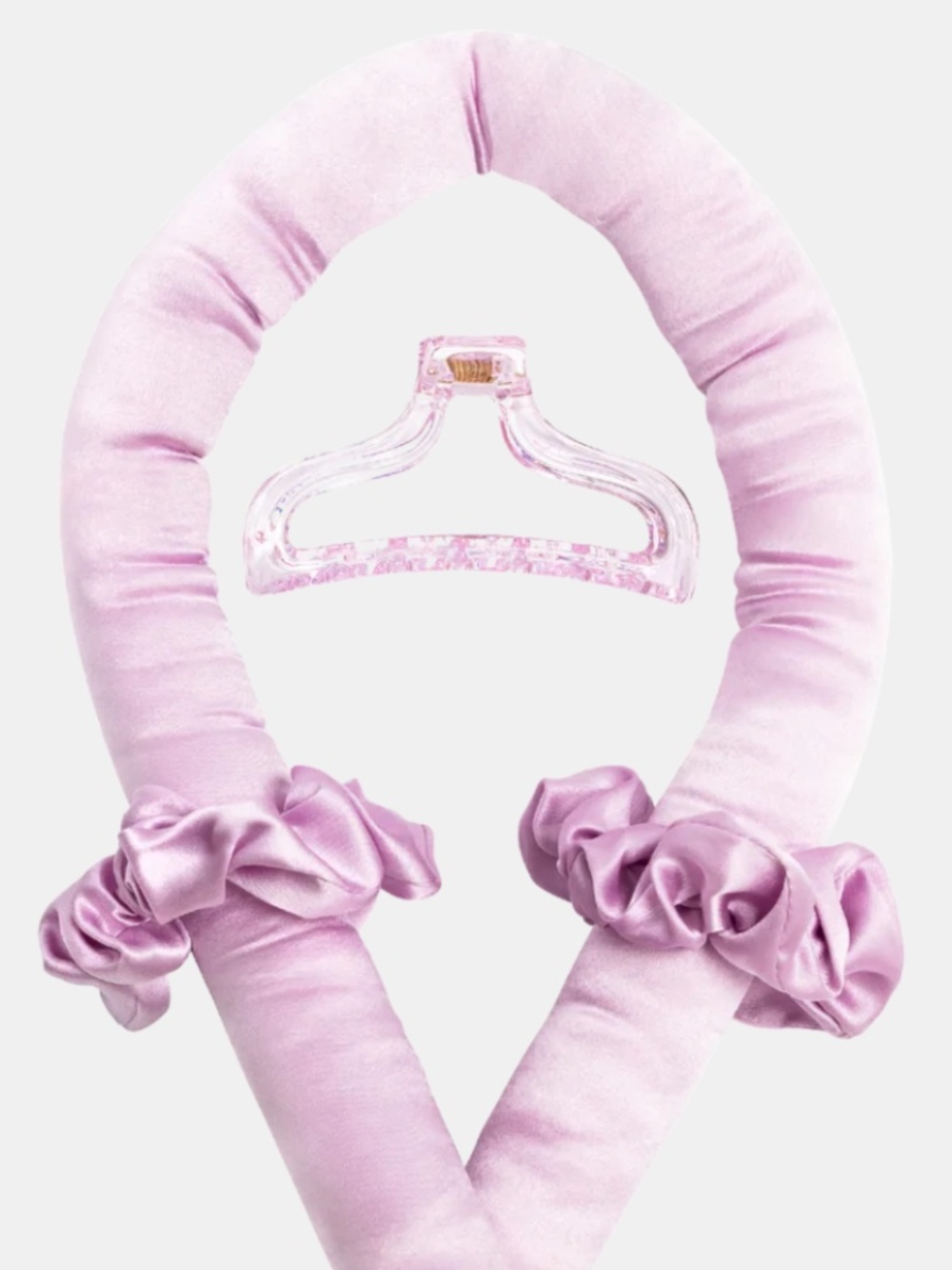 Mermade Silk Heatless Curl Kit New - Pink
